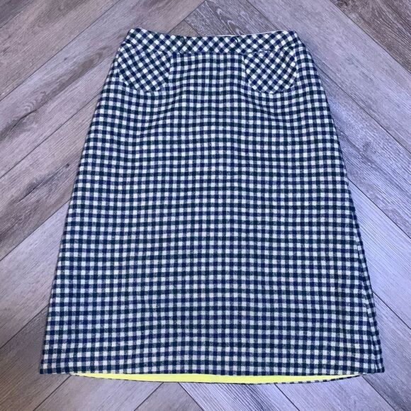 Vintage Handmade Plaid Skirt - Picture 1 of 8